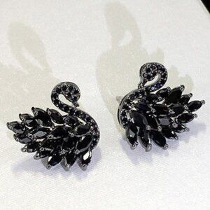 Swan Earrings